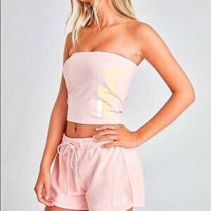 Fila Light Pink Tube Top